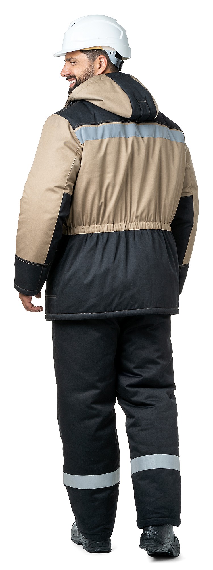 Куртка мужская зимняя «Молоток» бежевая ::  в Петрозаводске